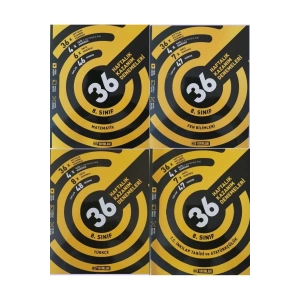 Hız 8.Sınıf LGS 36 Haftalık 4lü Deneme Seti -hzçnt04