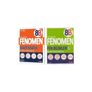 LGS 8. Sınıf B Serisi Soru Bankası Matematik ve Fen Bilimleri