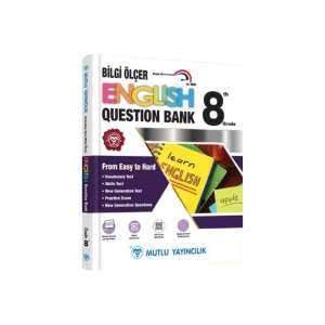 Mutlu Yayınları 8. Sınıf Ingilizce Bilgi Ölçer Soru Bankası