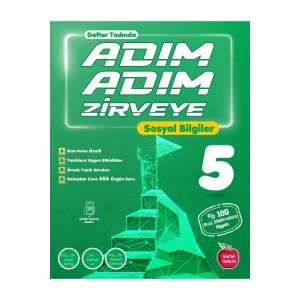 Newton Yayınları 5 Sınıf Sosyal Bilgiler Adım Adım Zirveye Soru Bankası