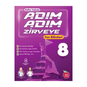 Newton Yayınları 8. Sınıf Fen Bilimleri Adım Adım Zirveye Soru Bankası Yeni
