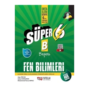 Nitelik 6. Sınıf Fen Bilimleri Süper Soru Kitabı Nitelik Yayınları