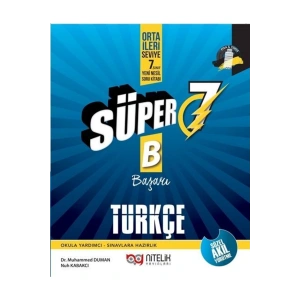 Nitelik 7.sınıf Süper B ( Başarı) Türkçe Soru Bankası