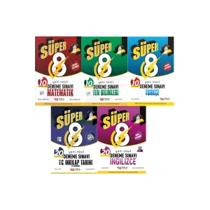 Nitelilk Yayınları 8. Sınıf Tüm Dersler Deneme Seri (ZOR SEVİYE)