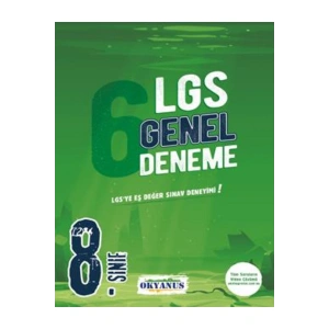 Okyanus Yayınları 8. Sınıf 6 Genel Deneme
