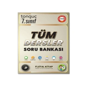 Tonguç 7. Sınıf Tüm Dersler Soru Bankası Fijital Kitap