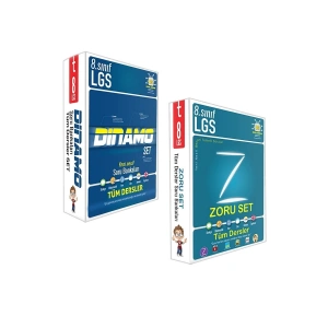 Tonguç 8.sınıf Tüm Dersler Dinamo Soru Bankası Zoru Seti 2023-2024