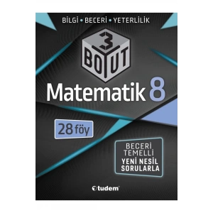 Tudem Yayınları 8. Sınıf Matematik 3 Boyut 28 Föy