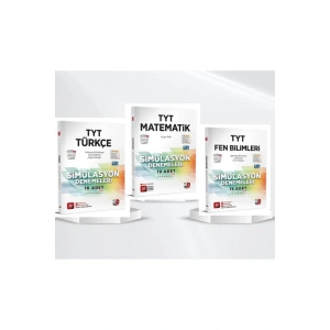 Tyt Türkçe. Matematik, Fen Bilimleri Branş Deneme (3 KİTAP) 2023