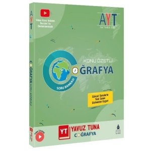 Yavuz Tuna Ayt Konu Özetli Coğrafya Soru Bankası
