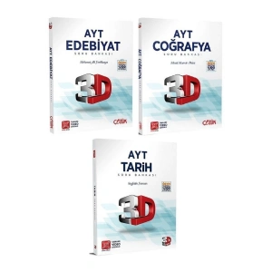 Yks Ayt Sözel Soru Bankası 3 Lü Set