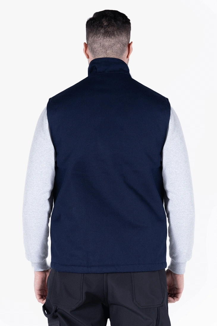 Dik Yakalı Kapitoneli Yelek