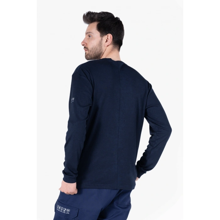 Arc Rio Elektrik Arkına Karşı Koruyucu Sıfır Yaka Sweatshirt