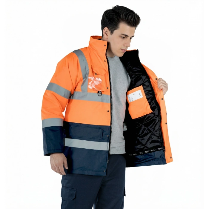 Çift Renkli Hi - Vis Kaban