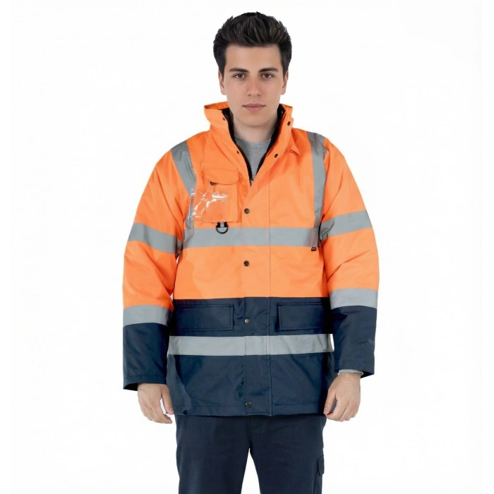 Çift Renkli Hi - Vis Kaban