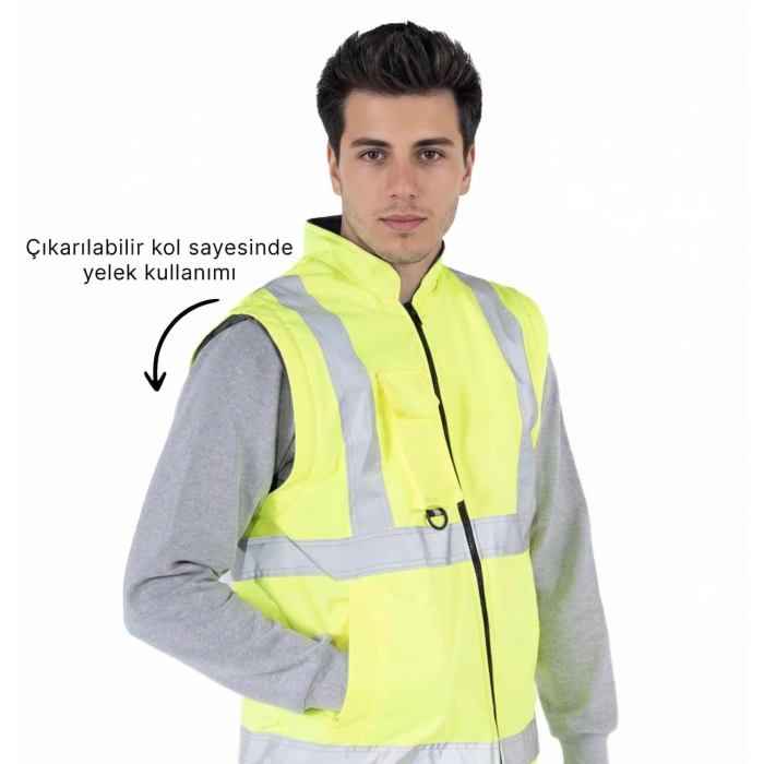 5’İ Bir Arada Hi- Vis Kaban