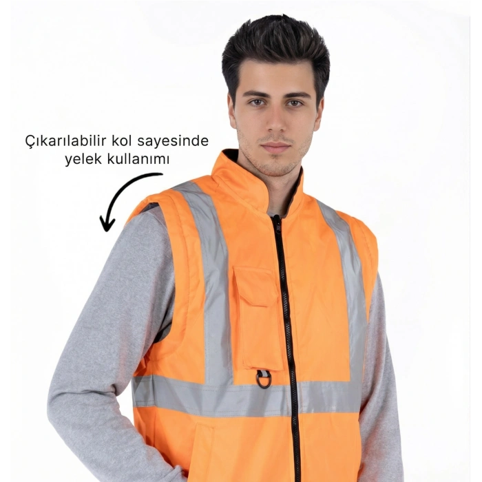 5’İ Bir Arada Hi- Vis Kaban