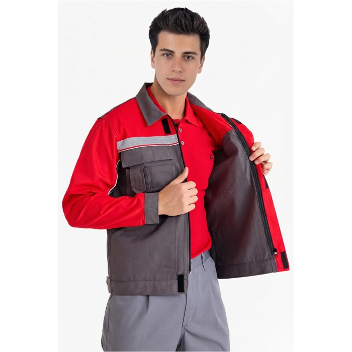 3 Cm Reflektörlü Çok Cepli İthal Harman Mont