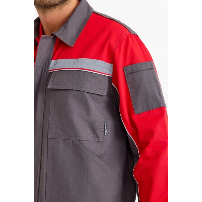 3 Cm Reflektörlü Çok Cepli İthal Harman Mont