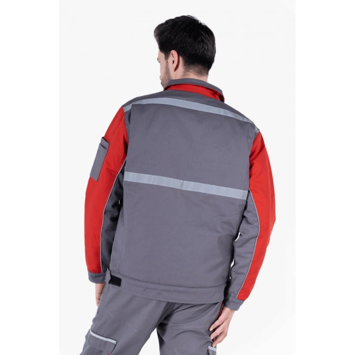 3 Cm Reflektörlü Çok Cepli Kapitoneli Porto Mont