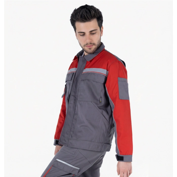 3 Cm Reflektörlü Çok Cepli Kapitoneli Porto Mont