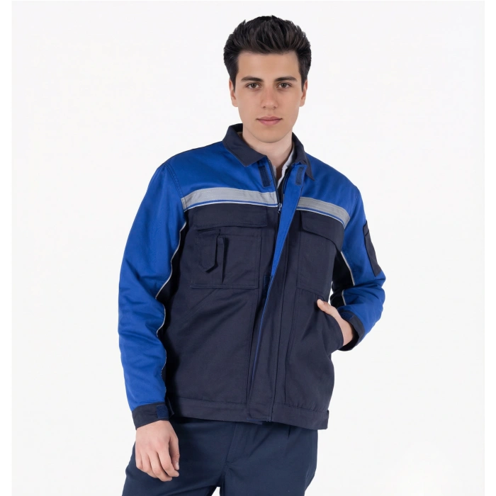 3 Cm Reflektörlü Çok Cepli Kapitoneli Porto Mont