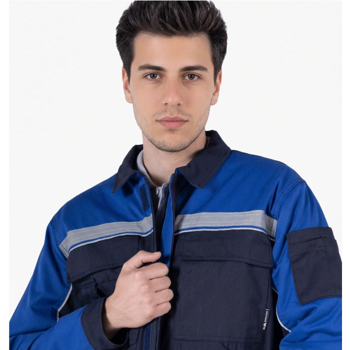 3 Cm Reflektörlü Çok Cepli Kapitoneli Porto Mont