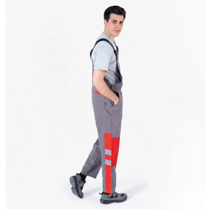 Elastik Cırt Ayarlı Bahçıvan Tulum