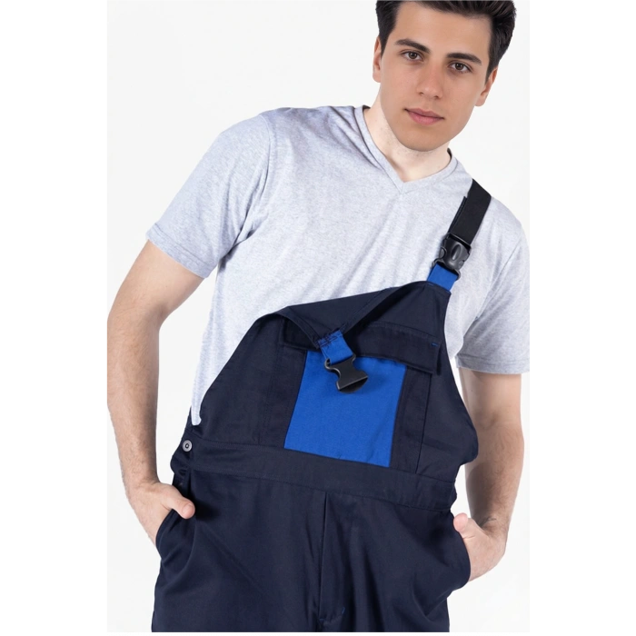 Elastik Cırt Ayarlı Bahçıvan Tulum