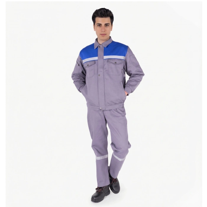 Robalı %100 Pamuk Mont (Kapitone)- Pantolon Takım