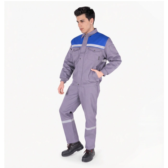 Robalı %100 Pamuk Mont (Kapitone)- Pantolon Takım