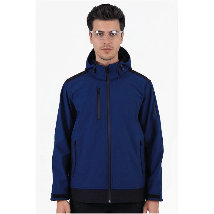 Dalgıç Kapüşonlu Softshell Mont