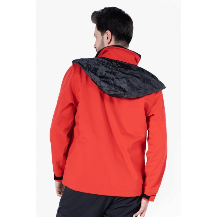 Gizli Kapüşonlu Softshell Mont