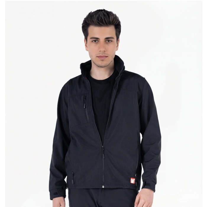 Gizli Kapüşonlu Softshell Mont