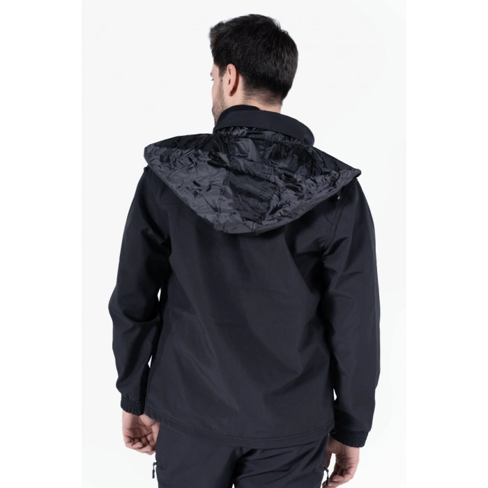 Gizli Kapüşonlu Softshell Mont