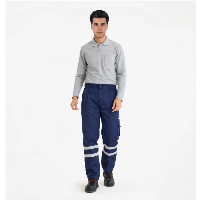 Çift Sıra 3 cm Reflektörlü Kapitoneli İthal Harman Pantolon