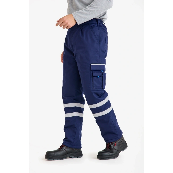 Çift Sıra 3 cm Reflektörlü Kapitoneli İthal Harman Pantolon