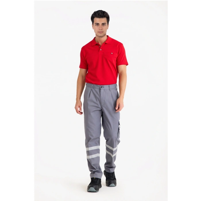 Çift Sıra 3 Cm Reflektörlü Pilili İthal Harman Pantolon