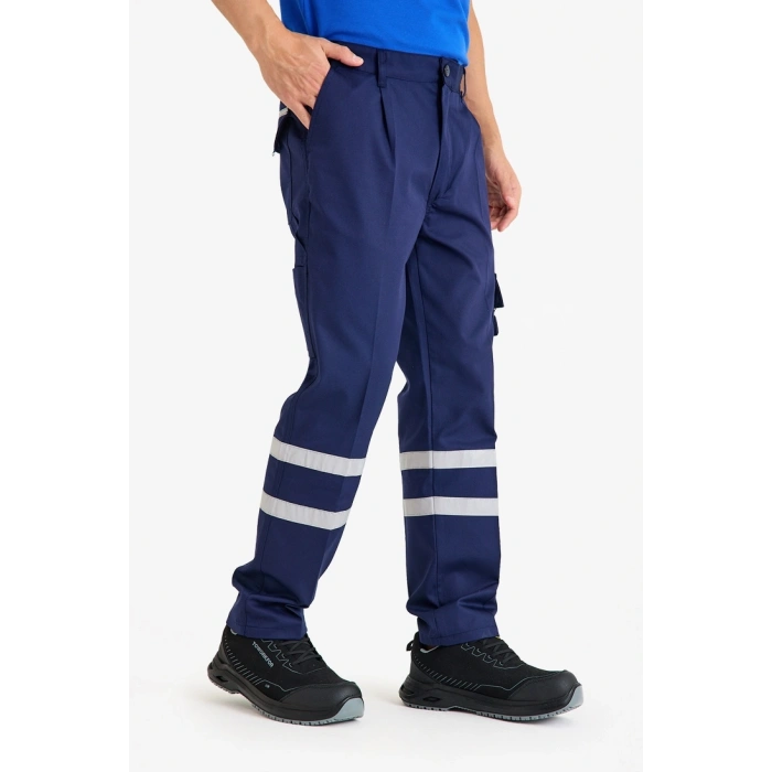 Çift Sıra 3 Cm Reflektörlü Pilili İthal Harman Pantolon