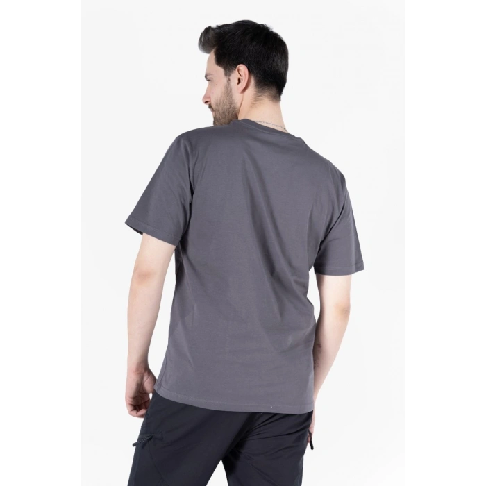 Bisiklet Yaka Penye T-Shirt