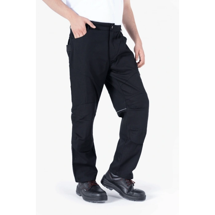 Diz Takviyeli Panama Pantolon