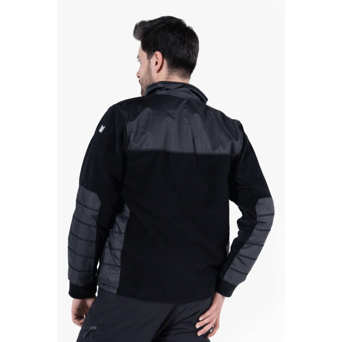 Omuz ve Dirsek Takviyeli Polar Ceket