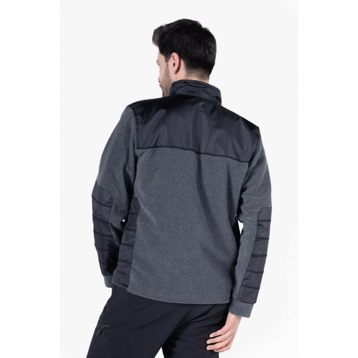 Omuz ve Dirsek Takviyeli Polar Ceket