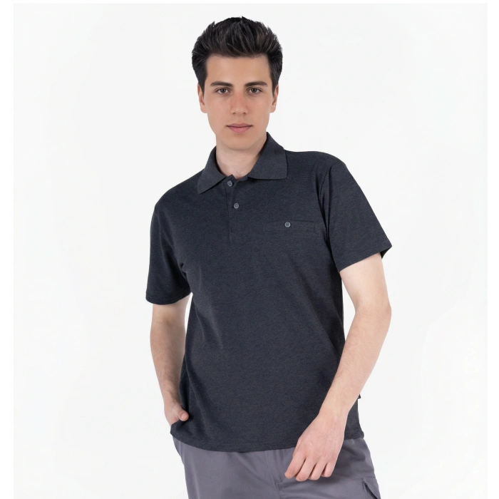Polo Yaka Fleto Cepli T-Shirt