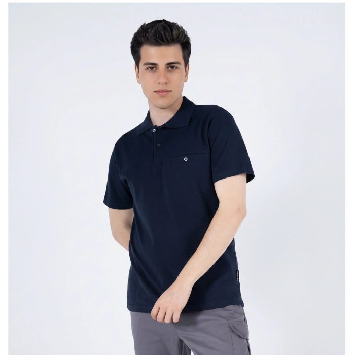 Polo Yaka Fleto Cepli T-Shirt