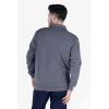 2 İplik Polo Yaka Cepli Sweatshirt
