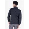 3 İplik Polo Yaka Fleto Cepli Sweatshirt