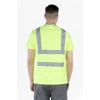 Polo Yaka Reflektörlü Dry Touch Hi-Vis T- Shirt