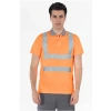 Polo Yaka Reflektörlü Dry Touch Hi-Vis T- Shirt