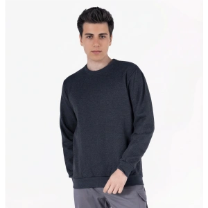 2 İplik Bisiklet Yaka Sweatshirt